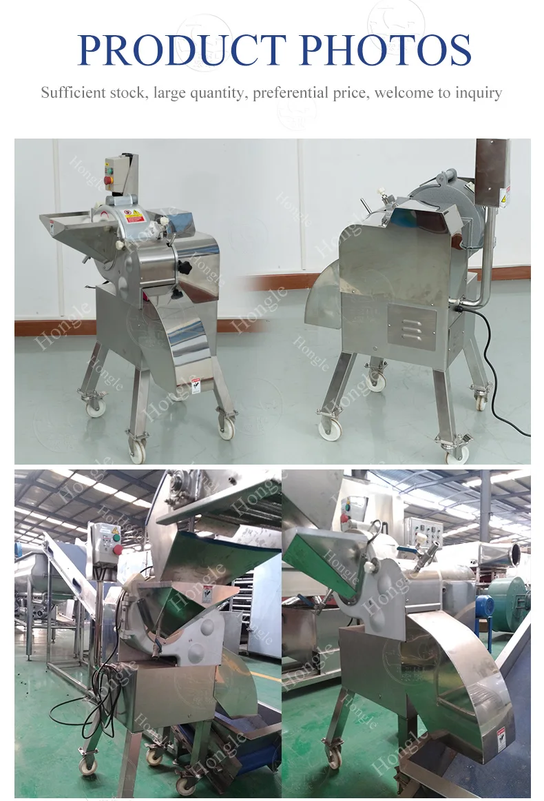 Commercial Industrial Electric Vegetable Cutter Dicing Machine for Potato Fruit & Green Onion Motor As Core Component manufacture