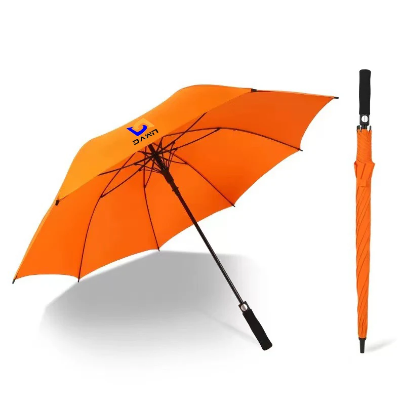 Auto open umbrella promotional golf umbrella with logo printing