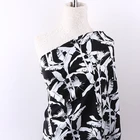 Rayon Lining Reactive Screen Print 30s * 30S 68*68 Rayon Poplin Printed Fabric Shirt Lining
