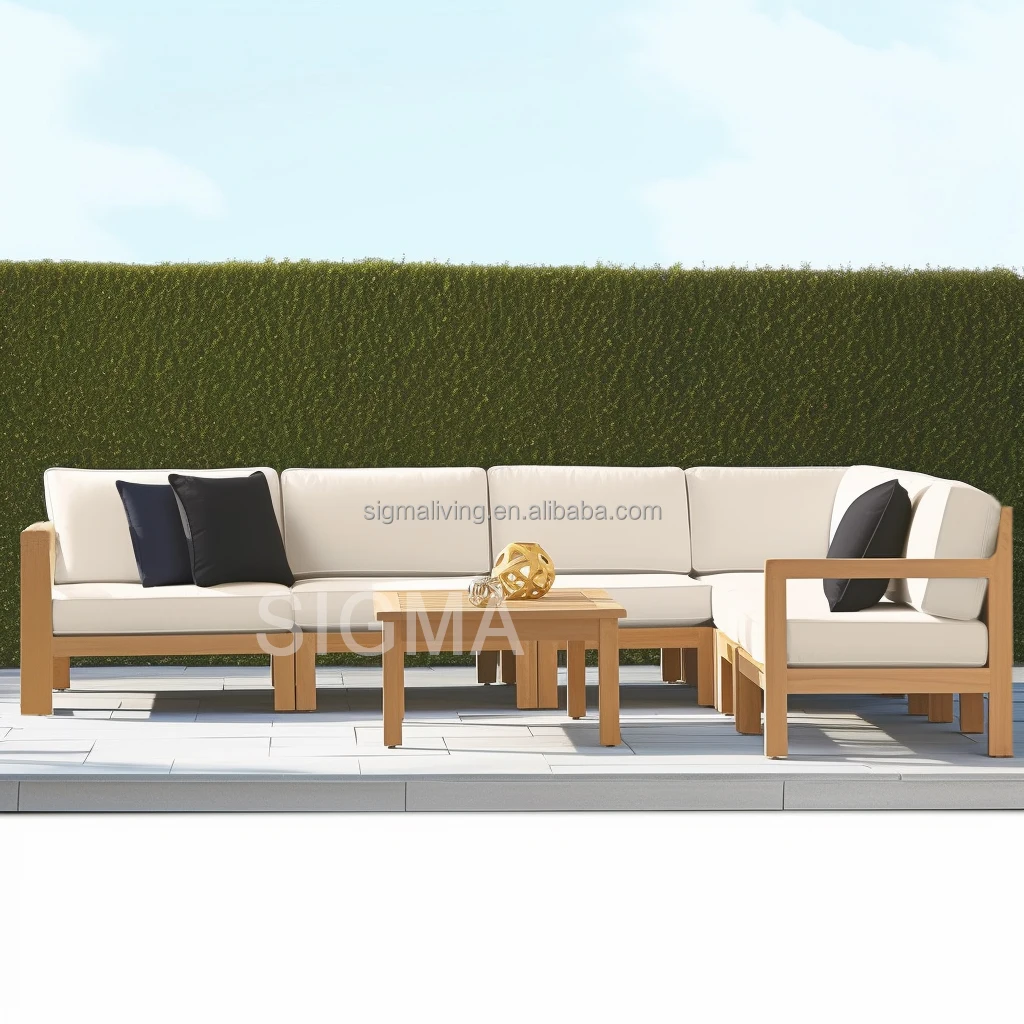 high quality outdoor dining furniture garden furniture teak dining table and chairs wood dining set