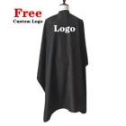 Cape Salon Cape Custom Black Barber Salon Cape Print With Logo