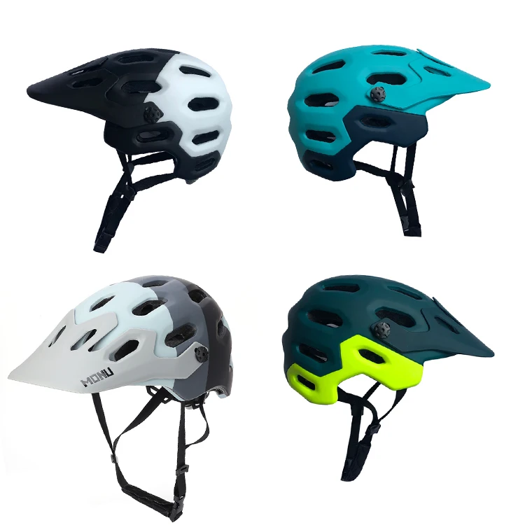 mtb helmet adjustable visor