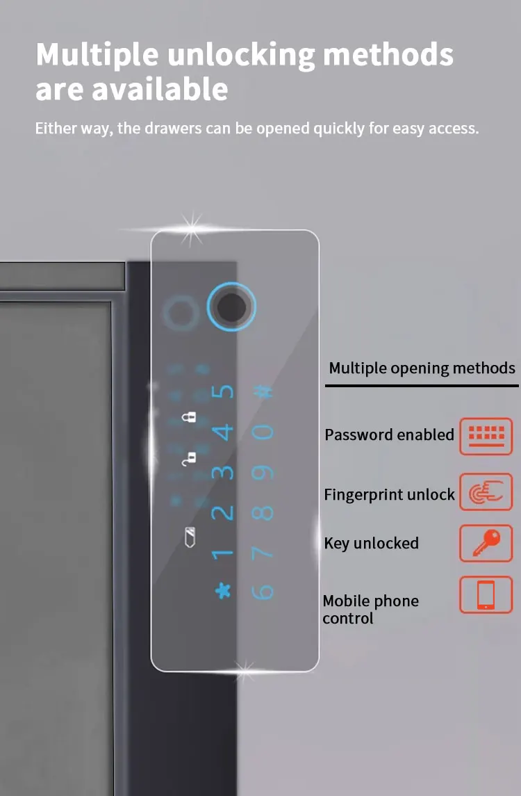 product ceqsafe smart american high security electronic digital code lock drawer hidden safe box-13