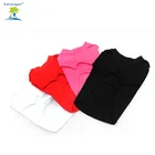 Dog T-shirt Shirt Clothes For Dogs Love Dog T-shirt Pet Clothing Summer Dog Clothes Blank Cotton Plain Dog T Shirt For Wholesale