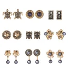 Earrings Women Jewelry Fashion Designer Zinc Alloy High Quality Clip On Earrings Hawaiian Ear Clips