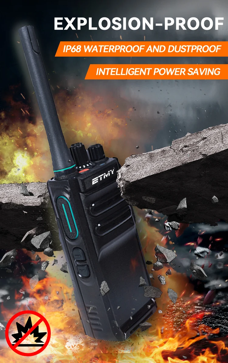 Ip Vhf Uhf Waterproof Dmr Gps Analog Digital Professional Walkie