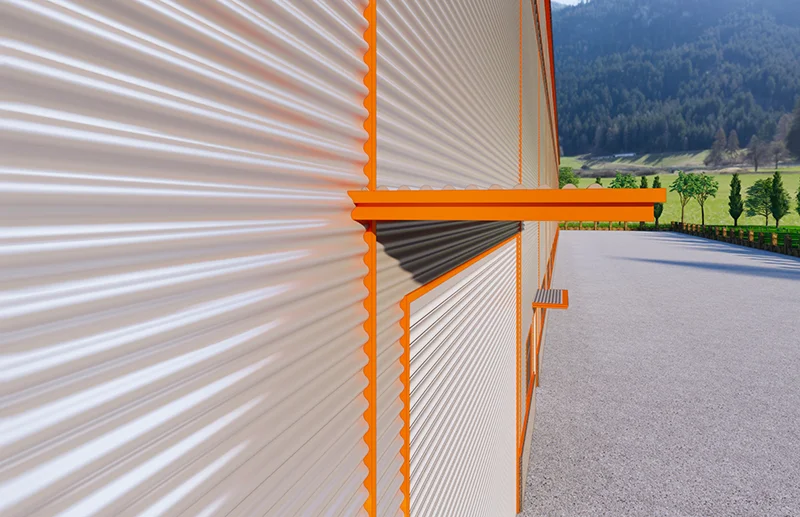 Custom Design Steel Building Structure Warehouse From China for Storage factory