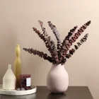 Art Light Ins Handmade Folk Art Vase Matte Nordic Vase Home Decoration Light Luxury Flower Vase