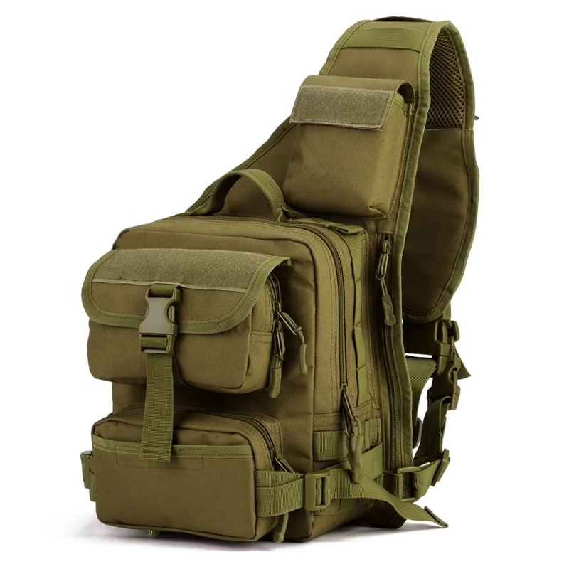 SUNVP Tactical Military Daypack Sling Chest Pack Bag Molle Laptop Backpack 