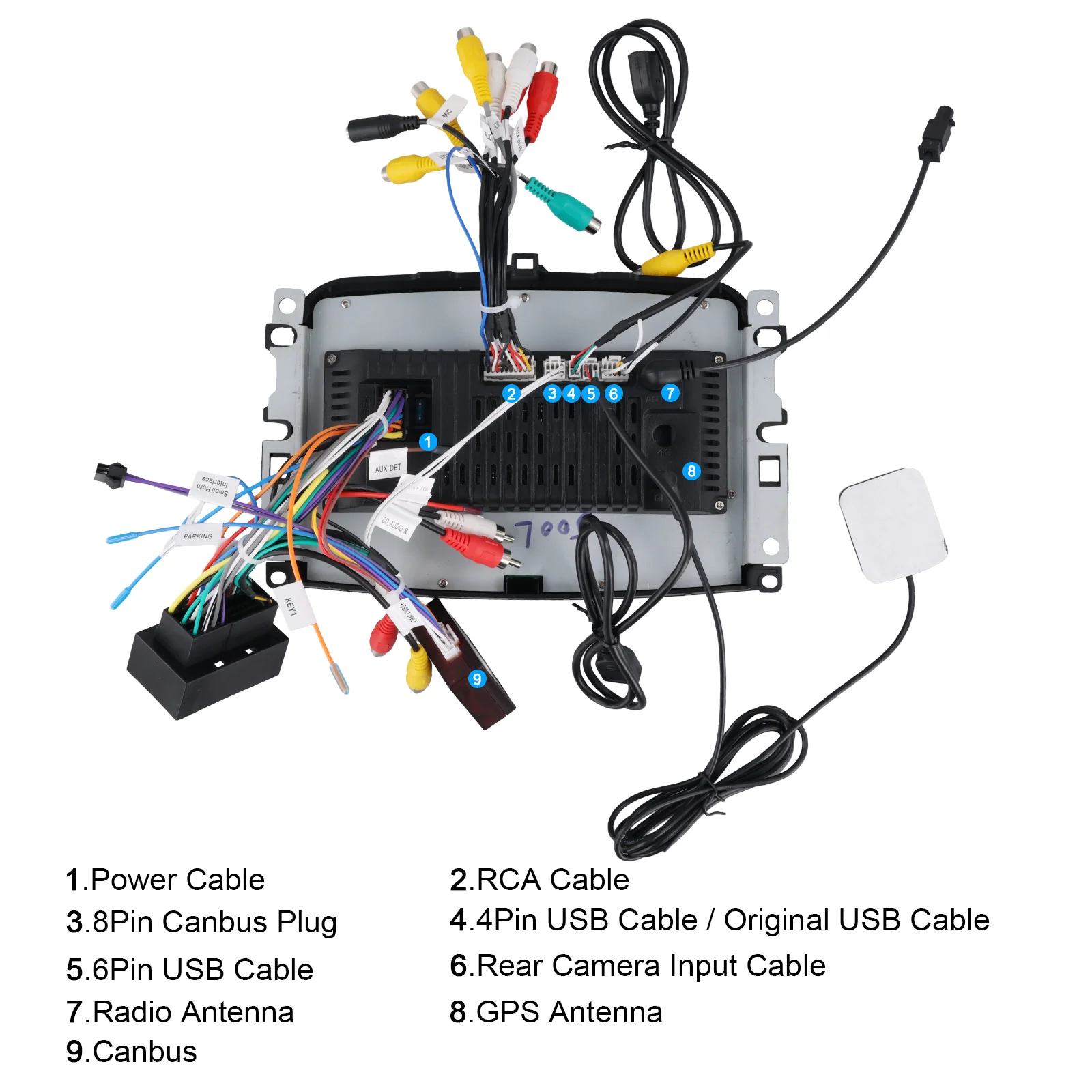 android auto ips bt gps wifi wholesale a4289-16