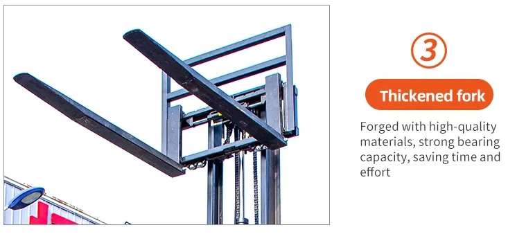 product professional manufacturers new 25ton small electric forklift pallet jack with solid 125mm fork all wheel solid tire-6