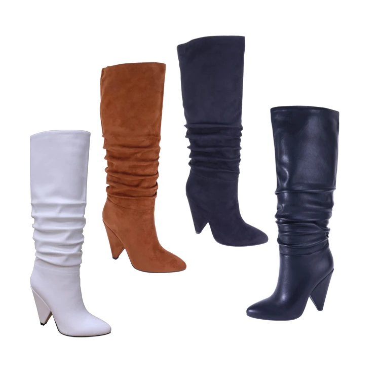 Botas Altas Hasta El Muslo De Tacón Alto Para Mujer,Botas Largas Por Encima  De La Rodilla Con Punta Estrecha Para Invierno,2021 - Buy La Rodilla Botas  Altas Para Las Mujeres,Botas Altas Mujeres