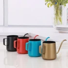 Homeware kitchen use barista Tools Black painting LFGB Metal gooseneck Tea coffee kettle 304 stainless steel
