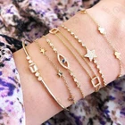 Stone Gemnel Chic Baguette Stone Square Design Bracelet Wholesale Fashion Jewelry Baguette Bangle For Woman