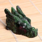 Gemstone Ruby Wholesale Customized Hand Carved Natural Gemstone Ruby Zoisite Quartz Crystal Dragon Skulls