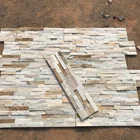 5 Stone 5 Tripes Beige Color Slate Stone Panels