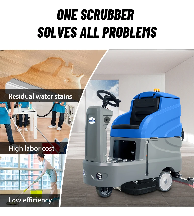 New Arrival Good China Top Brand Auto Floor Scrubber Dryer