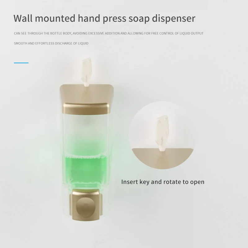 Customized Hanging Shower Gel Dispenser, Liquid Soap Dispenser Pump & Dishwasher Detergent Dispenser OEM/ODM Acceptable