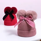 Children's Manufacturers Supply Keep Warm Winter Children's Knitted Woolen Hat Knit Hats
