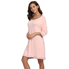 Dress Modal Modal Wholesale Women Loungewear Women's Night Dress Modal Nightgown Sleep Gown