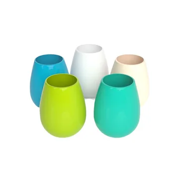 2024 Wholesale Fashion Beverage Water Cups Cartoon Silicone Beer Cup Broken-resistant Water Cup