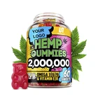 Private Label 2000000 Hemp Gummies With Omega 3-6-9 For Anxiety And Stress Relief
