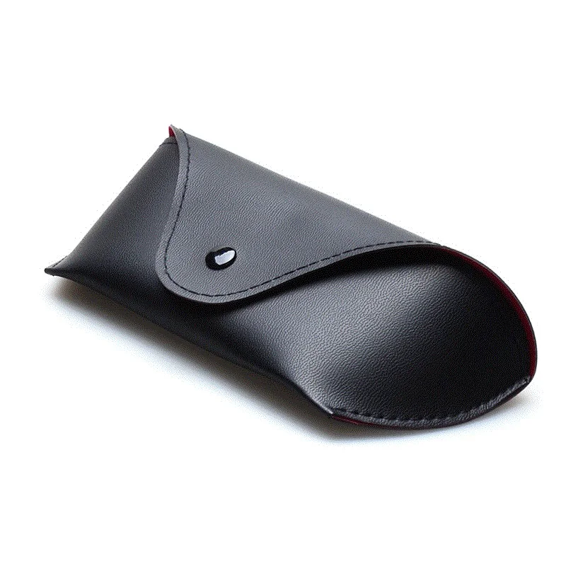 customized pu leather glasses case factory