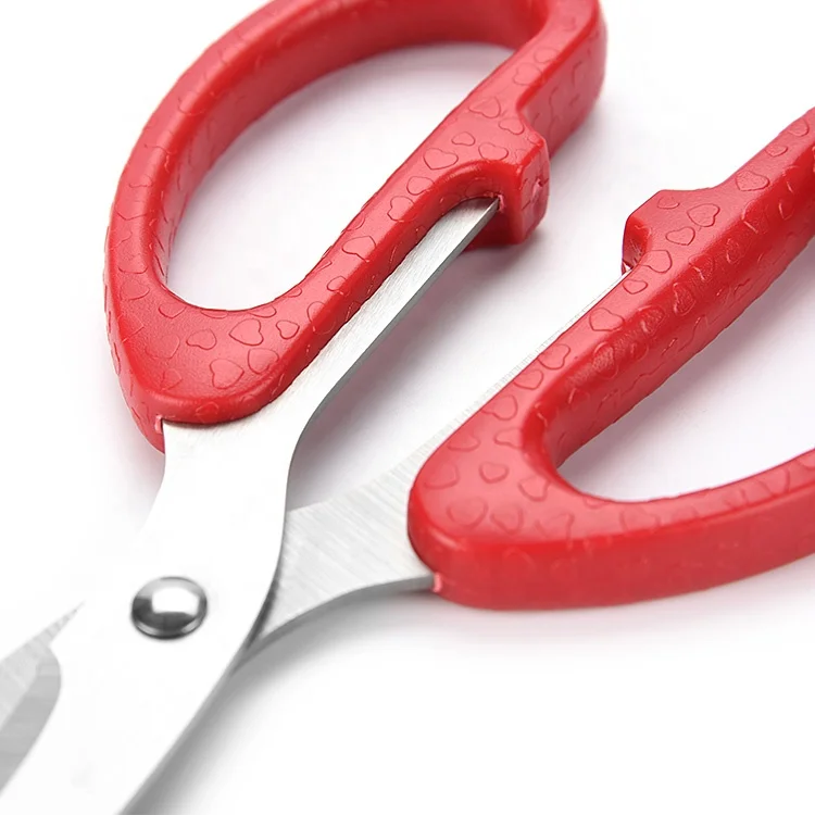 Dishwasher Safe Multi-function 8 Inch Stainless Steel and Non-Slip ABS Handle Kitchen Scissors