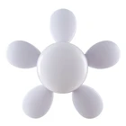 Power Led Classic High Power Plastic 45W AC LED Foldable Flower Lamp Bulb For Home