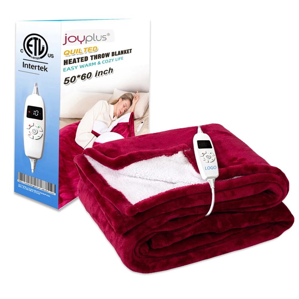 Double Electric Throw Blanket