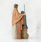 Family Holy Family Statue Sculpted Hand-painted Nativity Figure