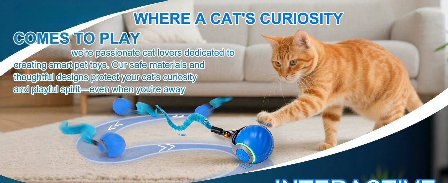 Interactive Cat Toy Ball