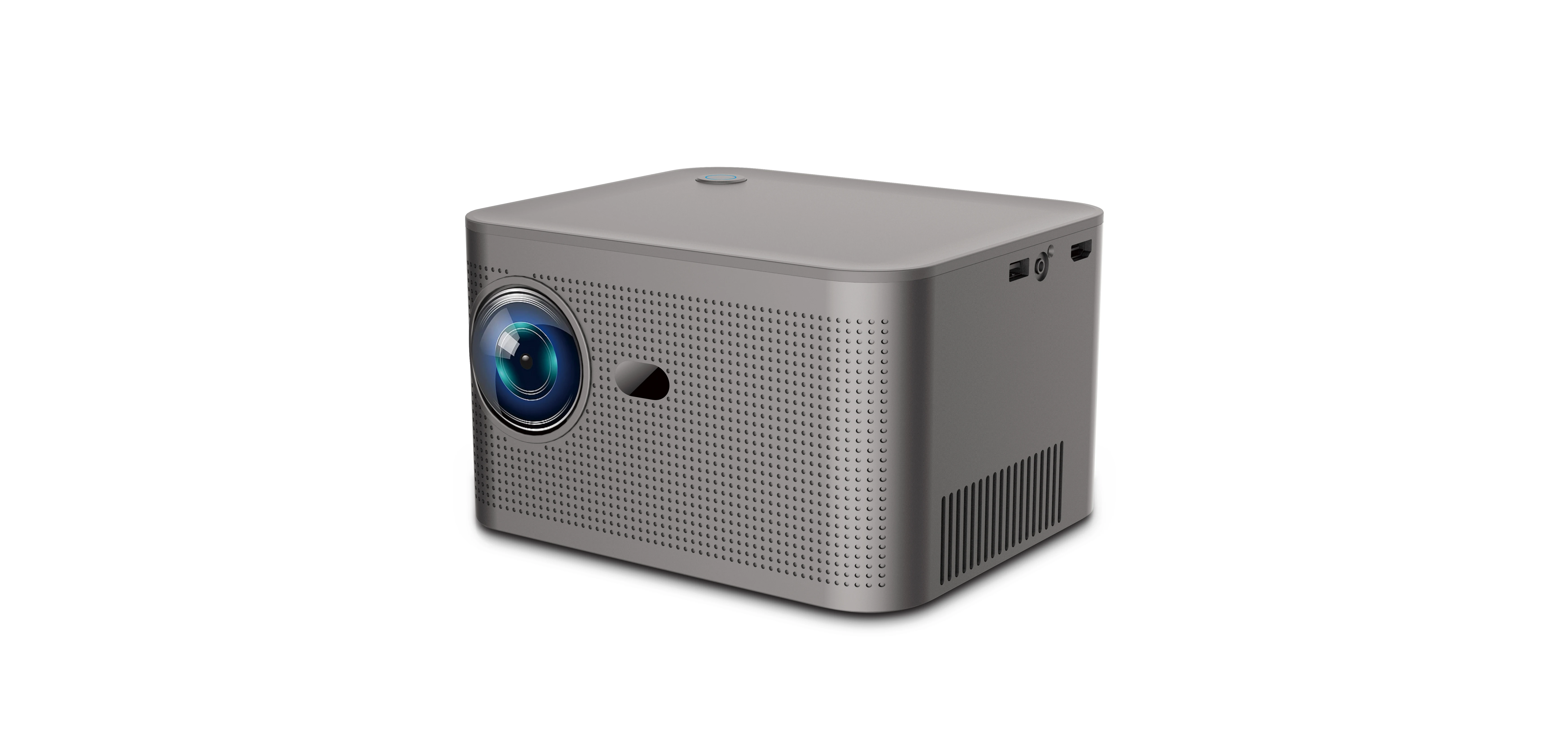 NEW 4K Mini Smart Projector HY350 Android 11 Home Theater Portable Auto keystone  LCD projector