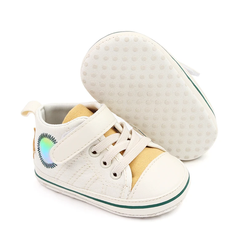 High Quality Soft Sole Canvas Baby Sneakers for Boys and Girls Spring Autumn 2025 supplier