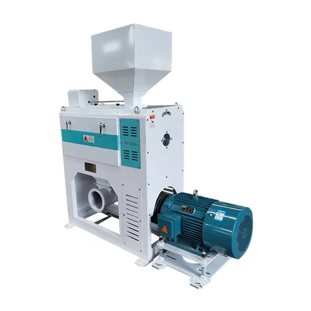 Compact Rice Mill Machine With Engine Motor Bearing for Home Use Farm or Manufacturing Plant New or Used Rice Whitener