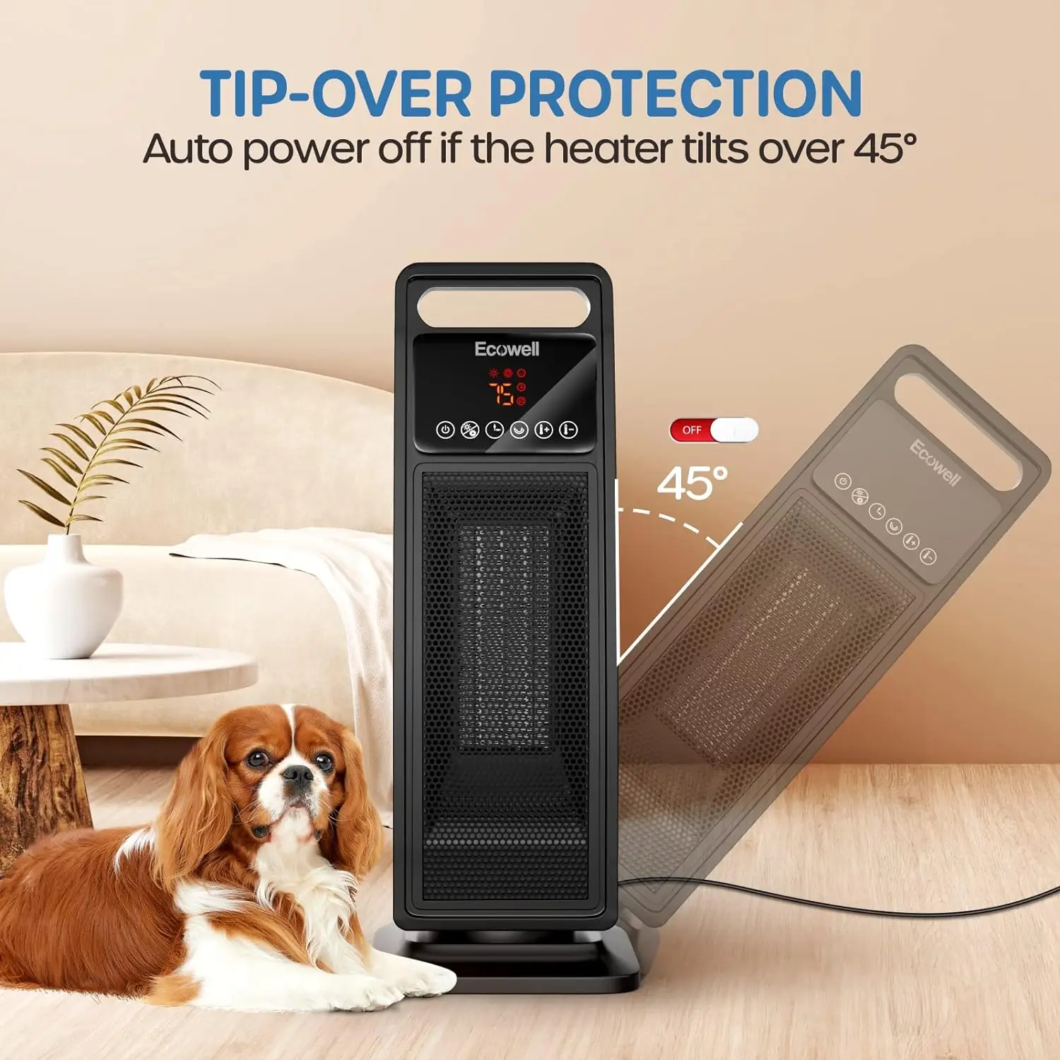 Newest Heater, 2000w, Electric, Plastic - detail 18
