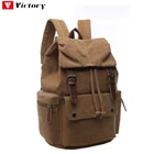 High School Design Fashion Backpack High Quality School Canvas Vintage Design Backpack
