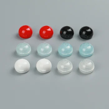 20mm Round Ball Shape Plastic flip top cap 20/410 PP Smooth Spherical Flip Cap Lid