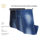 Cotton Denim Stretch Cotton Polyester Spandex Denim Fabric Wholesale