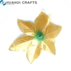 Christmas Christmas Floral Decoration Custom Christmas Tree Artificial Poinsettia Flowers