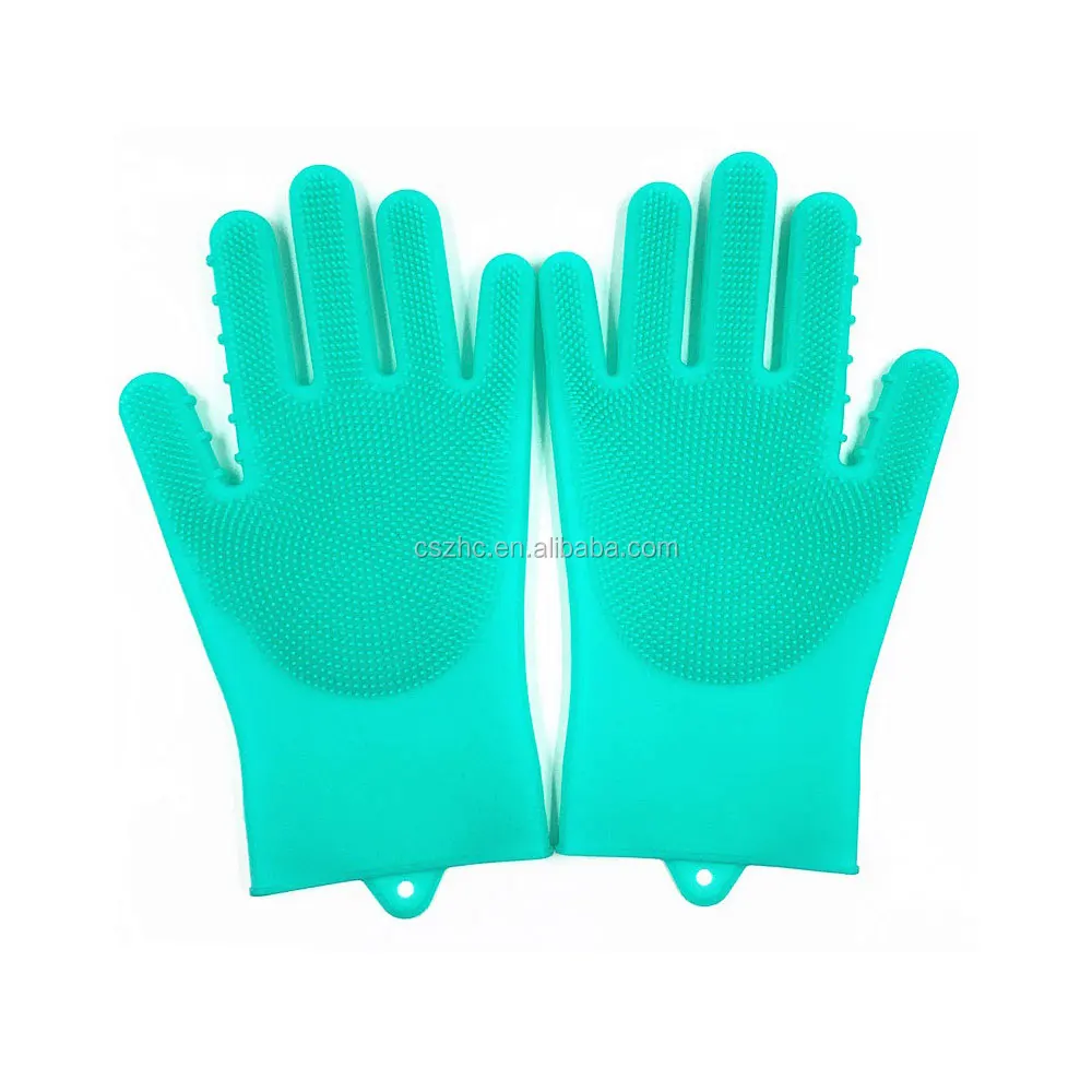 OEM & ODM silicone oven gloves kids shower bathing exfoliator magic industrial glove