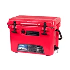 Insulated Ice Cooler Box Insulated Cooler Box 20QT Outdoor Insulated Lldpe Food Grade Ice Cooler Box