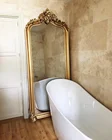 Mirror Frame Arch Antique Full Length Large Gold Mirror Antique Mirror With Frame