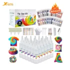 Kits Dress Sets Kids Portable Tie-dye Art Drawing Kits 6 Colour Tie Dye DIY Dress Sets For Kids
