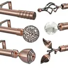 Curtain Accessories Curtains China Factory Wholesale Curtain Poles Home Decorative Curtain Rods Set