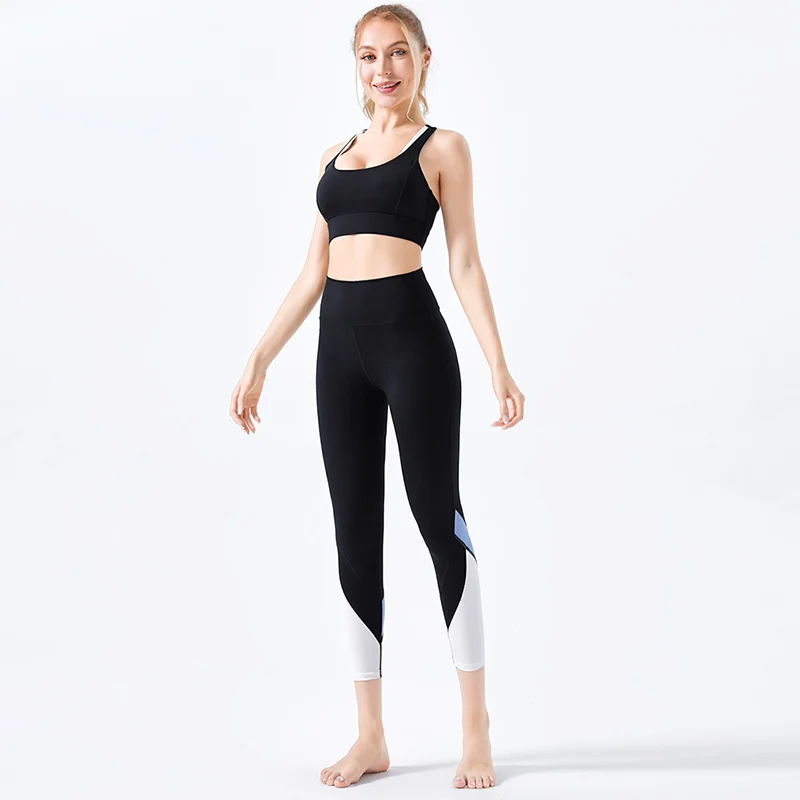 Vendors High Elastic Strong Supporting Women High Quality Seamless Tracksuit Sexy Yoga Sets Fitness Women