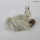 Christmas Holiday Best Selling Luxury Squirrel Plush Toys Christmas Holiday Party Decorations