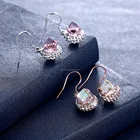 Crystal 925 Austrian Crystal Earrings European And American Style Sterling Silver 925 Long Hook Earrings For Women