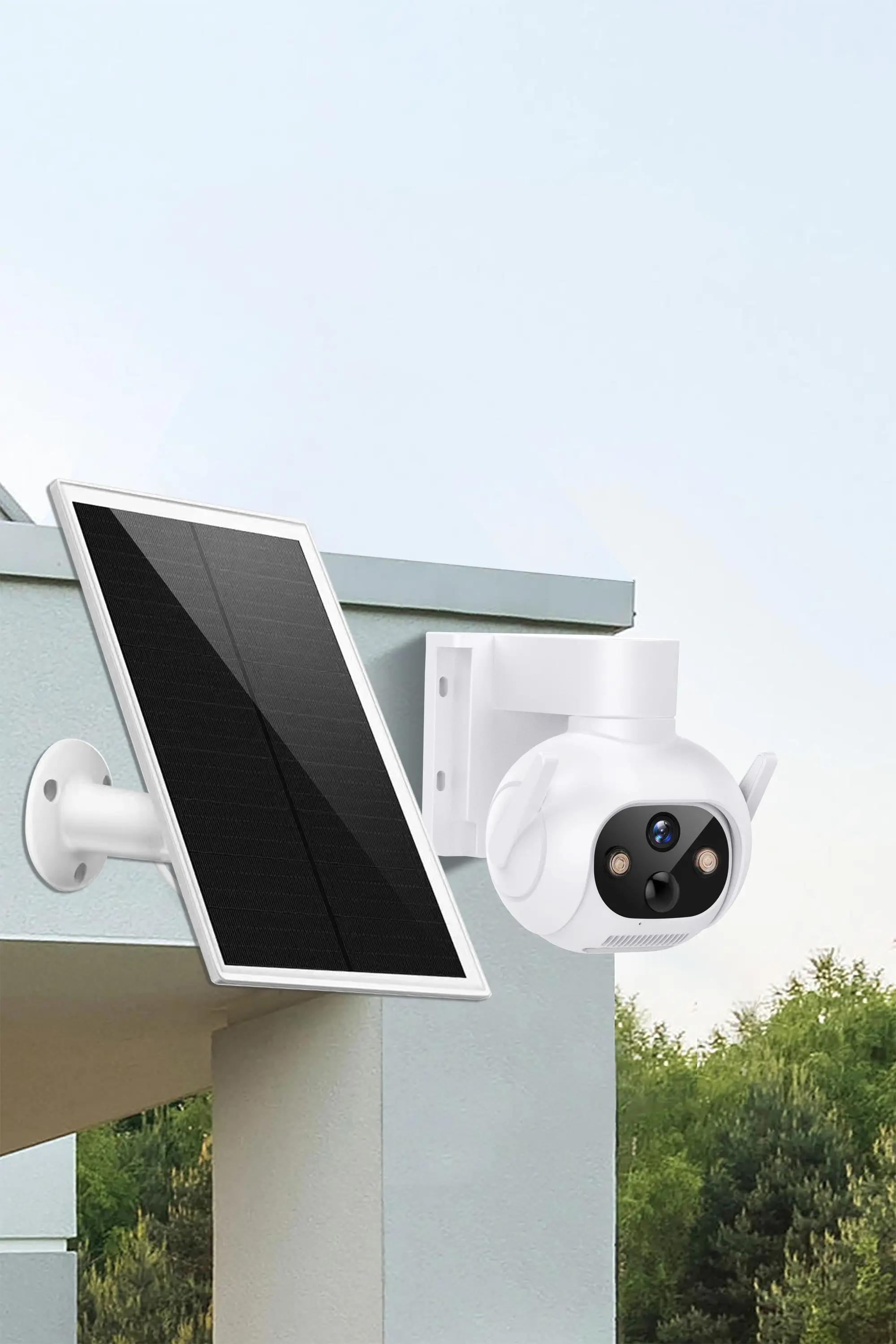 4mp Icsee 4g wifi Solar PTZ camera IP 4g security Solar camera outdoor CCTV 4mp 4g Solar wireless camera CCTV Solar