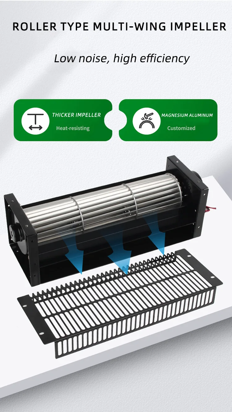 Cross Flow Fan, 220 V, Plastic - detail 4